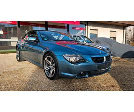 BMW SERIE 6 CABRIO 630 BMW 630I CABRIO/ORIGINAL ZUSTAND/TÜV 11-2027