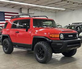 2012 TOYOTA FJ CRUISER TRAIL TEAM EDITION RARE 4X4 LIFTED