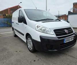 2015 FIAT SCUDO 12Q 2.0 M/JET 130 L1 H1 COMFORT BARN REAR DOOR 1 YRS MOT NO VAT