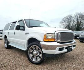 FRESH IMPORT FORD EXCURSION F250 4WD AUTOMATIC EXPEDITION MONSTER ULEZ FREE