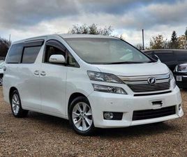 TOYOTA VELLFIRE 2013 FRESH IMPORT TOYOTA VELLFIRE ALPHARD L PKG 3.5 V6 AUTO 7 SEATER ULEZ FREE