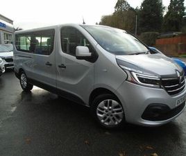 RENAULT TRAFIC PASSENGER RENAULT TRAFIC PASSENGER 2.0 DCI ENERGY 30 SPORT NAV MINIBUS DOUBLE CAB 5DR DIESEL MANUAL LWB EURO 6 (START/STOP) (9 SEAT) (120 PS)