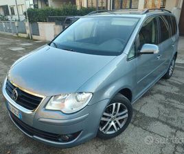 VOLKSWAGEN TOURAN 7POSTI A METANO MOLTO BELLA