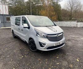 VAUXHALL VIVARO 1.6 CDTI 2900 BITURBO ECOTEC LIMITED EDITION NAV CREW VAN L2 H1 EURO 6 (START/STOP) 5DR (6 SEAT)