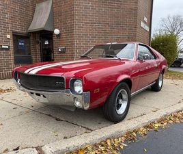 1969 AMC AMX - GO PACK 390 4SPD - 50 YEAR OWNERSHIP