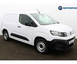 PEUGEOT PARTNER 2024 PEUGEOT PARTNER 1.5 BLUEHDI 100 PROFESSIONAL VAN PANEL VAN DIESEL MANUAL