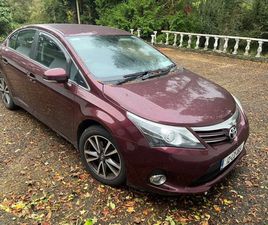 TOYOTA AVENSIS, 2012, 2.0L WITH NCT