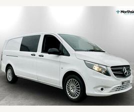 2.0 116 CDI PREMIUM CREW VAN G-TRONIC RWD L3 EURO 6 (START/STOP) 5DR (XLWB)