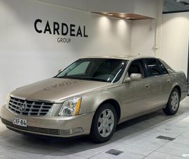 CADILLAC DTS 4,6 V8 A PREMIUM SEDAN * VÄHÄN AJETTU * LOISTOKUNTOINEN YKSILÖ * VAIHTO/RAHOITUS *