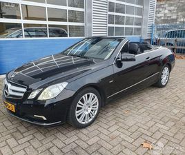 MERCEDES-BENZ E-KLASSE CABRIO - 250 CGI ELEGANCE AUTOMAAT