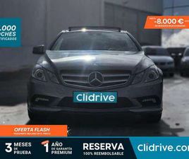 MERCEDES CLASSE E E 350 COUPÉ CDI BLUE EFFICIENCY AVANTG.