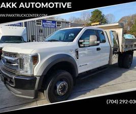 FORD F 550 2019 FORD F550 F-550 EXTENDED CAB DUMP TRUCK 4X4 DIESEL ALUMINUM BED