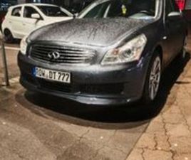 INFINITI G G37 INFINITI G37 37X V6 AT -