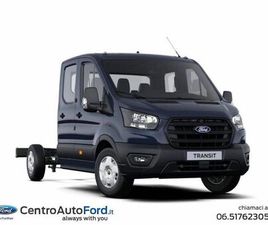 FORD TRANSIT FORD TRANSIT 50 RWD 2.0 ECOBLUE 130CV TREND L4 SCATTOLINI C.FISSO D.CAB. R.G. NUOVA A ALBANO LAZIALE