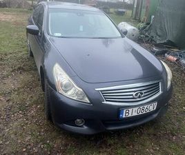 INFINITI G G37X INFINITI G37X 320KM 2010R +GAZ 4X4 DOBRZYNIEWO KOŚCIELNE • OLX.PL
