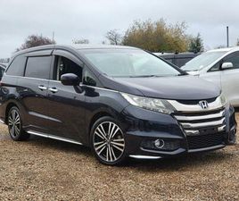HONDA ODYSSEY FRESH IMPORT 2014 HONDA ODYSSEY ABSOLUTE AUTOMATIC 7 SEATER BLACK ULEZ COMPLIANT