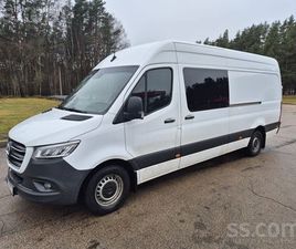 MERCEDES SPRINTER, CENA 32 670 €. PĀRDODU MERCEDES-BENZ SPRINTER LONG AUTOMĀTISKĀ TUVAJĀM ADAPTĪVĀS - SLUDINĀJUMI