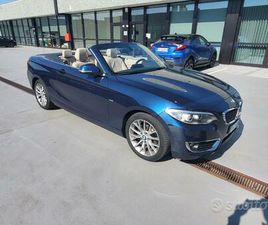 BMW SERIE 2 CABRIO 218 BMW 218I CABRIO LUXURY LINE IN PERFETTE CONDIZIONI