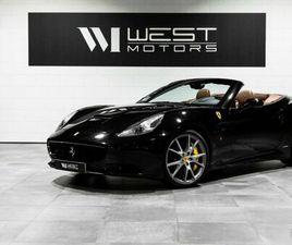 FERRARI CALIFORNIA FERRARI CALIFORNIA 4.3 V8 460 CH – IMMAT FRANCE PEINTURE NERO-MAGNERIDE-SIÈGES ÉLECTRIQUES-AIDE AU PARKING
