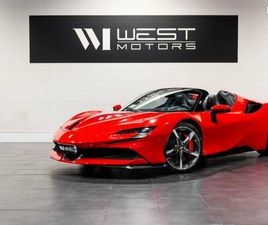 FERRARI SF90 STRADALE SPIDER 1°MAIN FRANÇAISE – CARBONE LIFT CARPLAY SURPIQURES