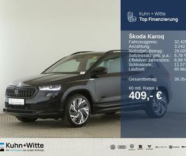 SKODA KAROQ SKODA KAROQ 2.0 TDI SPORTLINE 4X4 *PANO*AHK*MATRIX*RFK