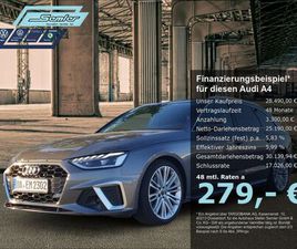 AUDI A4 AVANT S-LINE 35 TFSI S-TRONIC V-COCK NAVI LED