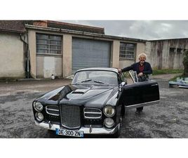 1960 FACEL VEGA HK 500 NOIR MANUEL, 4 VITESSES CONDUITE À...