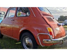 FIAT 500 1972 FIAT 500 ORANGE MANUEL, 4 VITESSES CONDUITE À GAUCHE...
