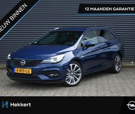 OPEL ASTRA SPORTS TOURER OPEL ASTRA SPORTS TOURER ELEGANCE 1.2 110PK DODE HOEK | ALCANTARA | 18''LM | BOSE | ELEK. ACHTERKLEP | STOELVERWARMING