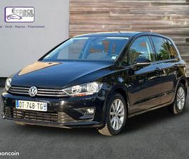 VOLKSWAGEN GOLF SPORTSVAN VOLKSWAGEN GOLF SPORTSVAN 1.6 TDI 110CH BLUEMOTION TECHNOLOGY FAP LOUNGE