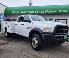RAM TRUCKS RAM 5500 SALE! 1 OWNER! 2015 RAM 5500 4X4 SERVICE BODY LOW MILES!