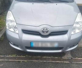 TOYOTA COROLLA VERSO TOYOTA COROLLA VERSO