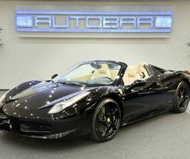 FERRARI 458 ITALIA SPIDER FERRARI 458 ITALIA SPIDER LIFT/CARBON/KERAMIK/KAM/MWST.