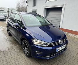 VW GOLF SPORTSVAN 1.4 125 DSG SPROWADZONY 2017 OPLACONY LEDY ZIMÓWKI KĘPNO • OLX.PL