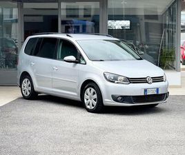 VOLKSWAGEN TOURAN VOLKSWAGEN TOURAN BUSINESS 1.6 TDI E5 AUTO. 7 POST