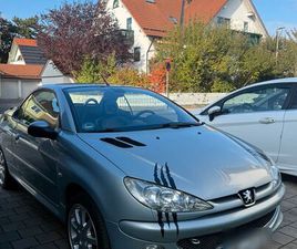 PEUGEOT 206 CC PEUGEOT 206CC CAPRIO TÜV BIS 07.2027