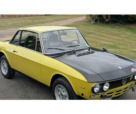 LANCIA FULVIA 1975 LANCIA FULVIA JAUNE MANUEL, 5 VITESSES CONDUITE À GA...