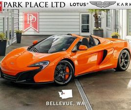 MC LAREN 650S SPIDER 2015 MCLAREN 650S SPIDER