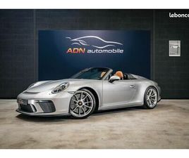 PORSCHE 911 991 SPEEDSTER RARE PORSCHE 911 TYPE 991 SPEEDSTER / ORIGINE FRANCE/ IMMAT FRANCE / CARNET COMPLET