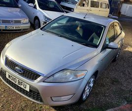 FORD MONDEO 2010 FORD MONDEO 2.0 TDCI ZETEC 5DR HATCHBACK DIESEL MANUAL