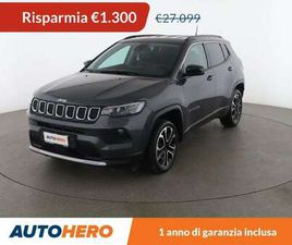 JEEP COMPASS 1.5 GSE T4 E-HYBRID LIMITED 130 CV MHEV