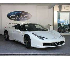 FERRARI 458 ITALIA SPIDER 458 SPIDER 4.5 V8 570CH