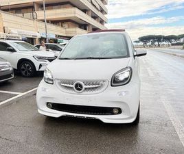 SMART FORTWO CABRIO SMART FORTWO 70 1.0 TWINAMIC CABRIO PASSION LED PDC CERCHI 15 BLUETOOTH