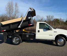 2003 FORD F550 7.3L DIESEL MASON DUMP LOW MILES ELECTRIC TARP