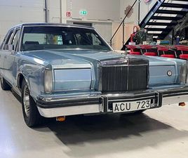 LINCOLN CONTINENTAL MARK VI SEDAN 5.0 V8 EFI 1981 OBS4500MIL