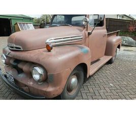 1951 FORD F1 MARRON MANUEL, 3 VITESSES CONDUITE À GAUCHE...