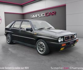 LANCIA DELTA 2.0 HF TBO 16V INTÉGRALE VÉHICULE COLLECTION FAIBLE KILOMÉTRAGE