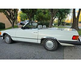 MERCEDES SL 1980 MERCEDES SL CLASS BLANC AUTOMATIQUE, 3 VITESSES COND...