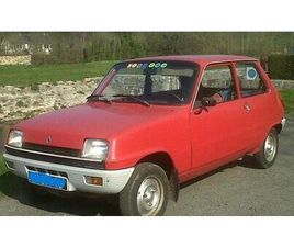1974 RENAULT 5 ROUGE MANUEL CONDUITE À GAUCHE IN SEGRÉ-EN...
