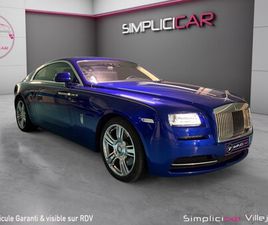 ROLLS ROYCE WRAITH WRAITH 632CH, CAMÉRA AR, CIEL ETOILER, RADAR COMPLET, SIÈGE CHAUFANT/À MÉMOIRE, GARANTIE 12 MOIS.